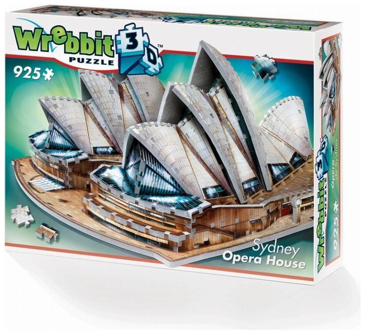 Actual product image Wrebbit 3D Sydney Opera House (925 pieces)