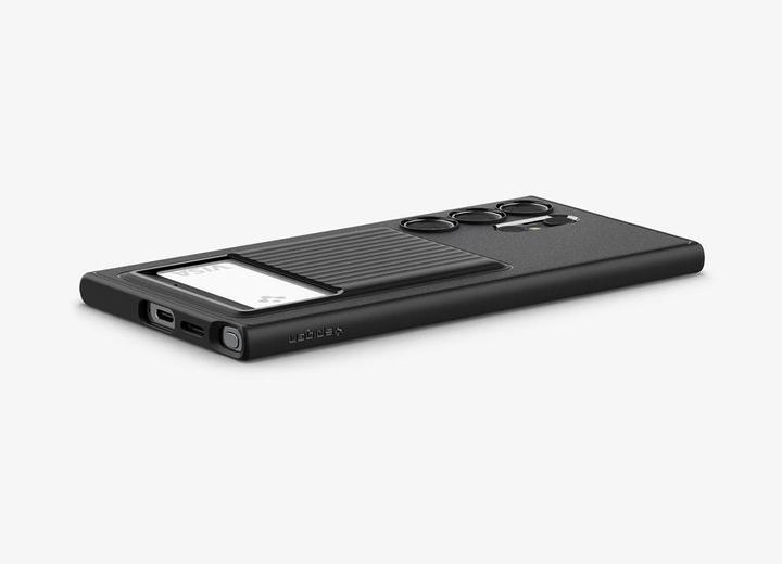 Actual product image Spigen Liquid Slot Galaxy S24 Ultra Case Matte Black (Samsung Galaxy S24 Ultra)