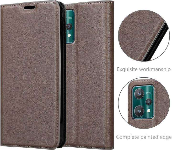 Productafbeelding Cadorabo Hoesje voor Realme 9 5G / 9 PRO / V25 / Q5 / OnePlus Nord CE 2 LITE 5G in Book Invis. Magneetstijl (Vivo V25, Realme 9 Pro+, OnePlus North CE 2 Lite 5G)