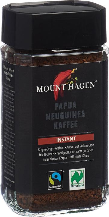 Immagine prodotto Mount Hagen Papua Nuova Guinea caffè istantaneo organico (100 g)