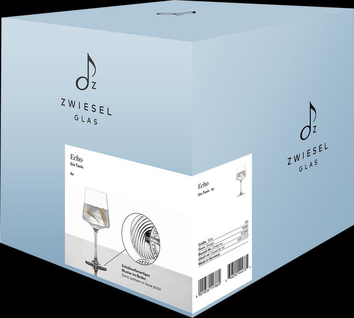 Produktbild Zwiesel Gin Tonicglas 'Echo' (6.30 dl, 4 x, Gin Gläser)