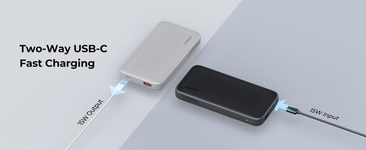 Image du produit Aukey Sprint 10000mAh PB (10000 mAh, 15 W, 15 Wh)