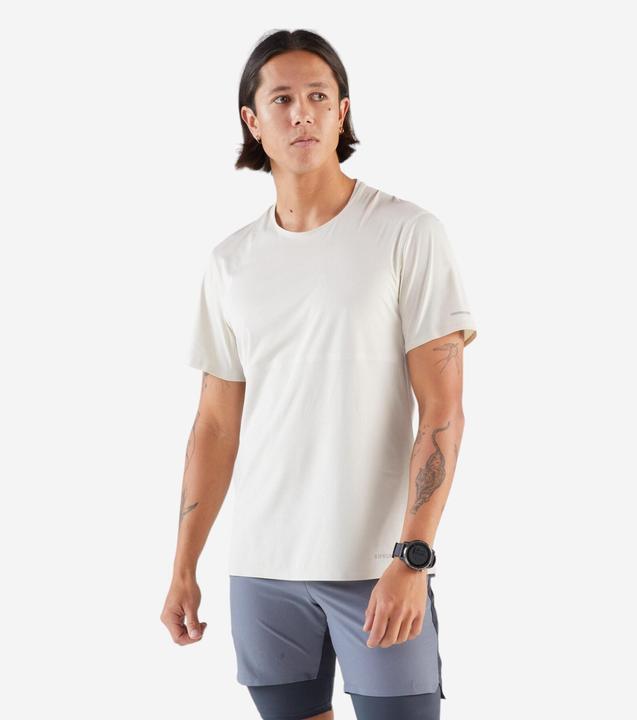 Immagine prodotto Kiprun Laufshirt kurzarm Herren Langstrecke - Run 900 Ultra beige (M)