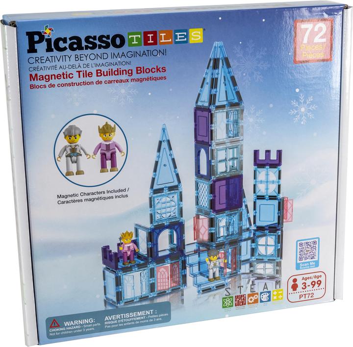 PicassoTiles Picasso Tiles - Ensemble de thèmes d'hiver glacial (PT22)