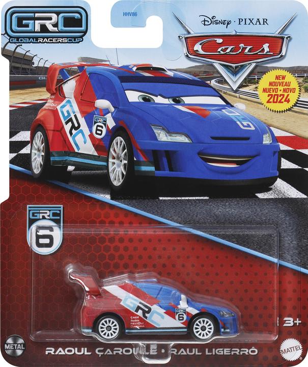 Mattel Disney and Pixar Cars World Grand Prix Raoul CaRoule