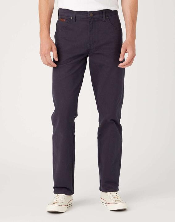 Actual product image Wrangler Texas Slim Pant Straight Fit Dark Navy (W31/L32)