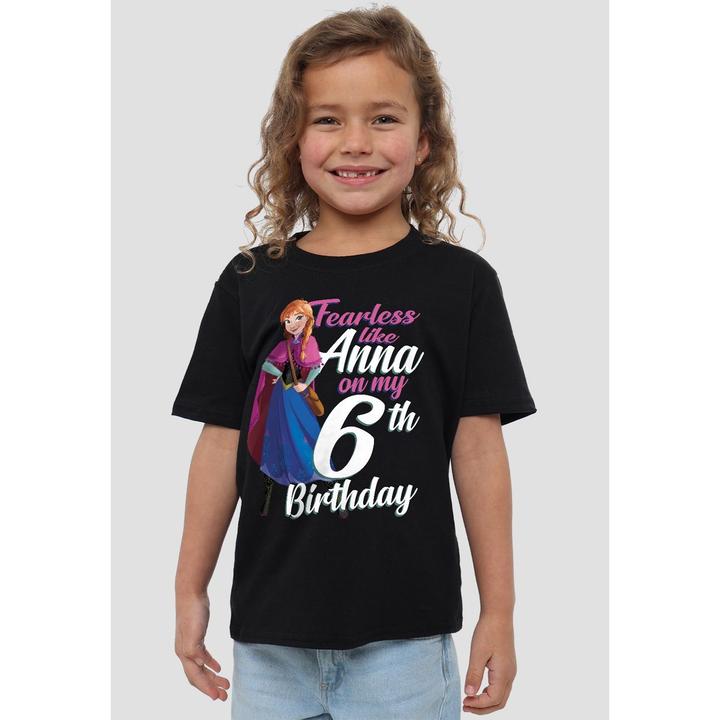 Image du produit Disney Frozen - T-shirt FEARLESS LIKE ANNA - Enfant (104)