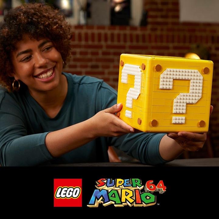 Immagine prodotto LEGO Blocco del punto interrogativo da Super Mario 64 (71395, Set LEGO rari, LEGO Super Mario)