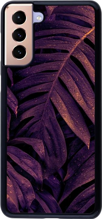 Immagine prodotto PhoneLook Copertina con foglie di luce viola (Samsung Galaxy S21+ 5G)
