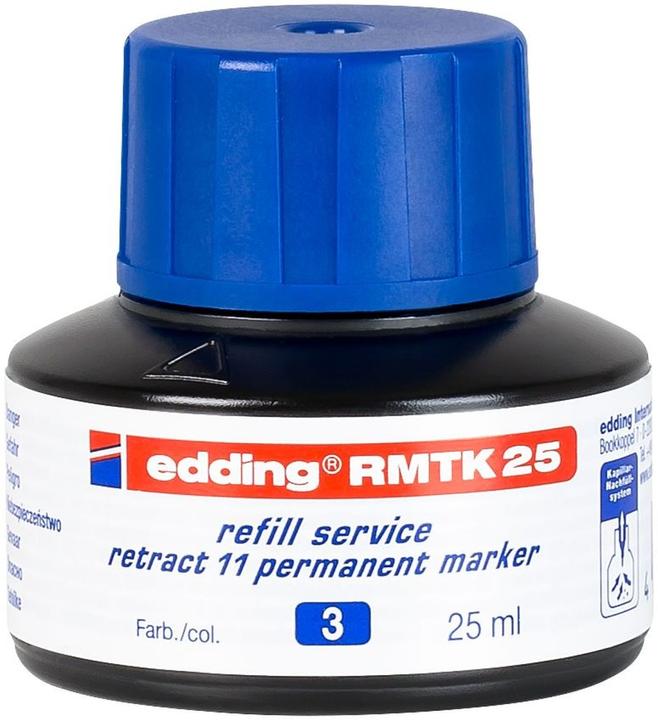Produktbild Edding Nachfülltusche Retract blau (Blau, 1 x)