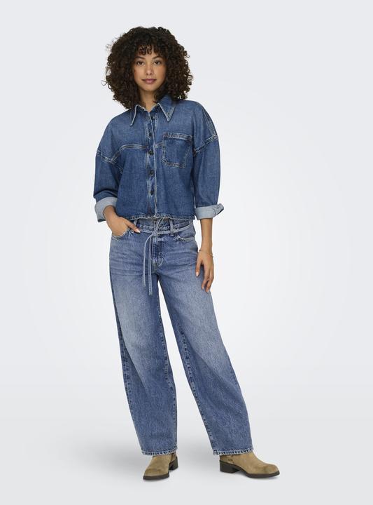 Image du produit Only Coupe ballon Taille moyenne Jeans Straight-Fit jeans (W29/L34)