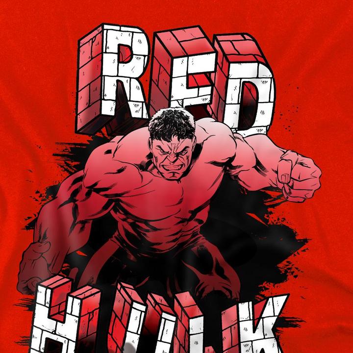 Immagine prodotto Captain America Maglietta Hulk Rosso Mattone Bambini (140, 146)