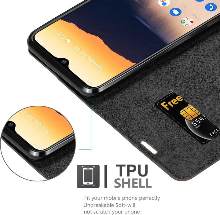 Produktbild Cadorabo Book Invisible Magnet Cover (Nokia 2.3)