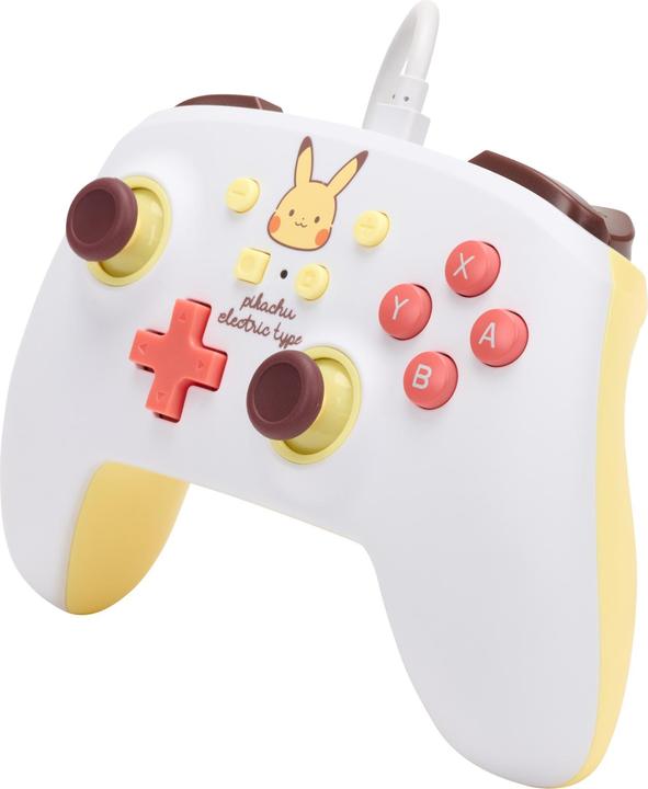 Image du produit PowerA Manette filaire améliorée pour Nintendo Switch - Type électrique Pikachu (Switch)