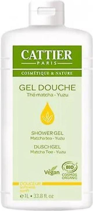 Cattier gel ducha suave te matcha 1l (1000 ml)