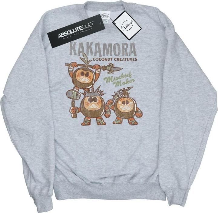 Actual product image Disney Womens/Ladies Moana Kakamora Mischief Maker Sweatshirt (M)