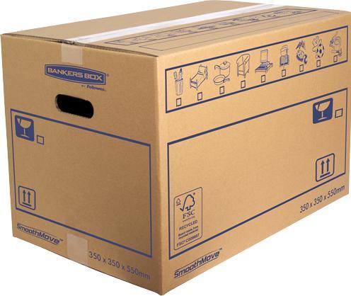 Bankers Box Fellowes 6207301 Package Packing Box Blue, Brown 1 piece(s) (1 x)