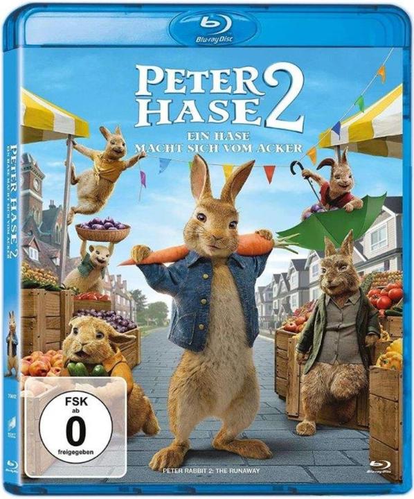 Image du produit Sony Pierre Lapin 2 - Un lapin se fait la malle - BR (Blu-ray, 2021, Anglais, Allemand)
