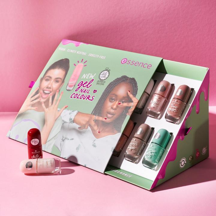 Immagine prodotto essence colore per unghie in gel (52 Coral me forse, Smalto per unghie effetto gel)