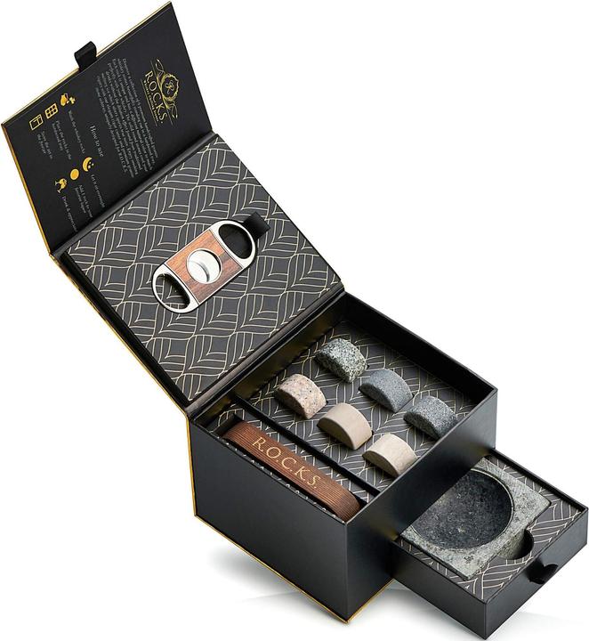 Image du produit Rocks Whiskey Chilling Stones Whisky Steine Geschenkset (Pierres à whisky)