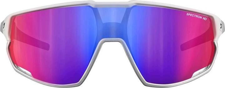 Produktbild Julbo Rush Weiss Matt Silber Glänzend Spectron HD 3 (White Matt, Silber glänzend, Spectron HD 3 Polarized)