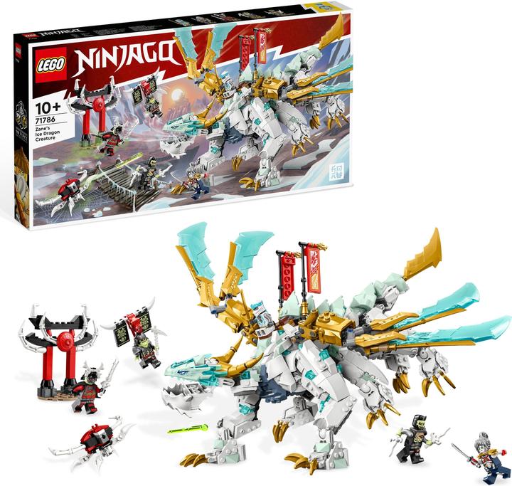 Produktbild LEGO Zanes Eisdrache (71786, LEGO Ninjago)