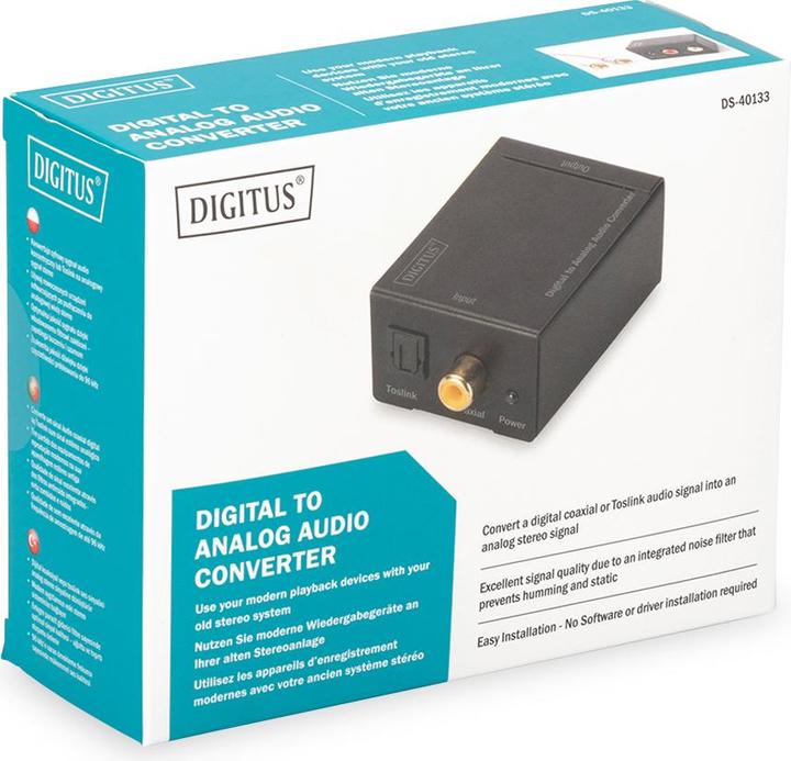 Produktbild Digitus Digital zu Analog Audio Konv. (Digital -> Analog)