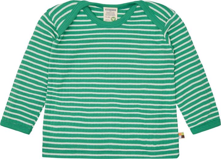 Immagine prodotto loud + proud Camicia a manica lunga a righe con costina (62)