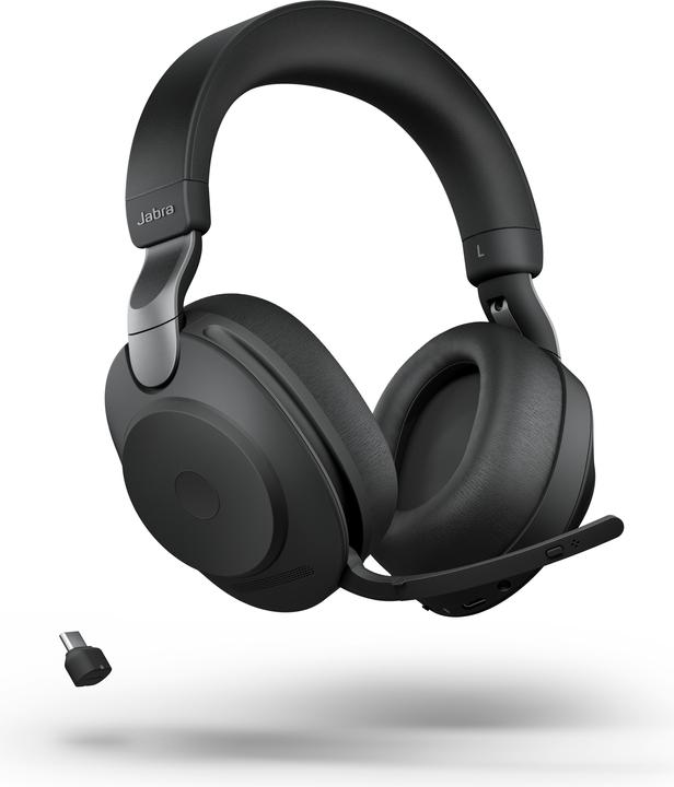 Jabra Evolve2 85 MS (Kabellos, Kabelgebunden, USB-C)