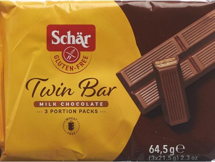 Actual product image Schär Twin Bar (3 pcs., 63 g)