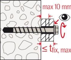 Actual product image Fischer Concrete screw (20 Screws per piece)