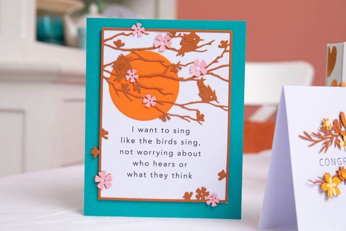 Produktbild Sizzix Thinlits Stanzschablone "Woodland Cardfront"