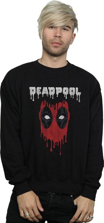 Immagine prodotto Deadpool Dripping Head Felpa Uomo (XXL)