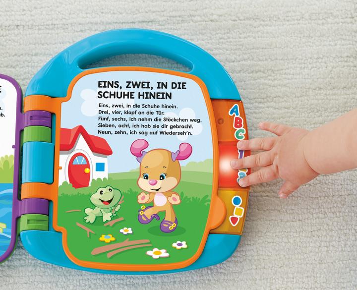 Image du produit Fisher-Price Livre Interactif Comptines - Livre bébé - 6 mois et + (Français)