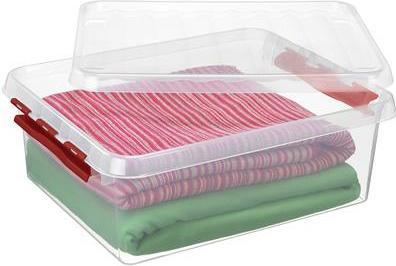 Image du produit Sunware Q-line boîte de rangement 25L transparent rouge (25 l)