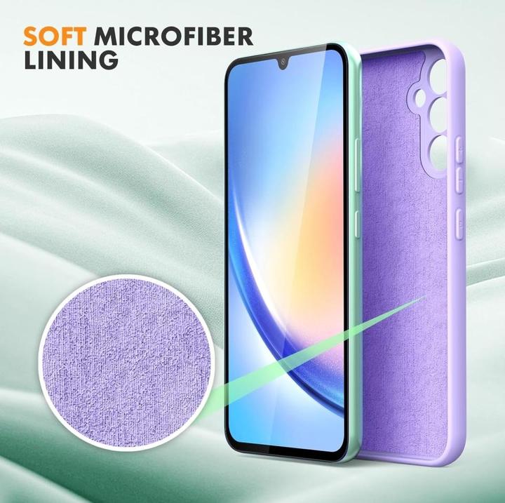 Image du produit Screenguard Étui en silicone liquide pour Samsung Galaxy A34 5G (Samsung Galaxy A34 5G)