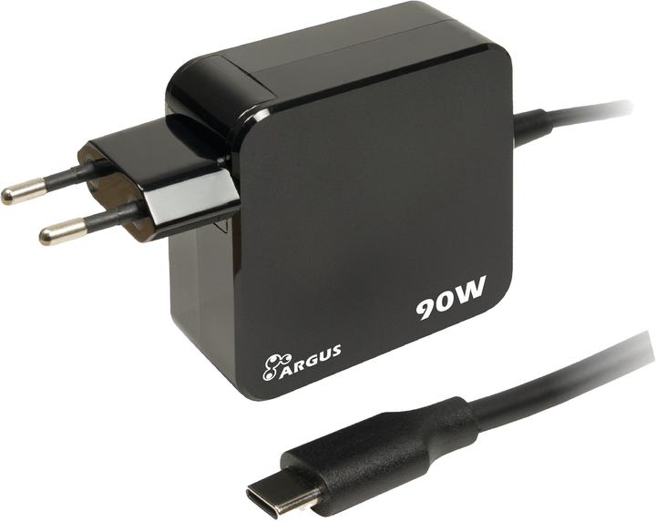 Produktbild Intertech Inter-Tech PD-Charger USB C,PSU PD-2090, PD 90W, schwarz (90 W)