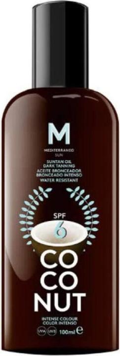 Produktbild Mediterraneo Sun COCONUT suntan oil dark tanning SPF6 100 ml (Sonnenöl, Bis SPF 10, 100 ml)