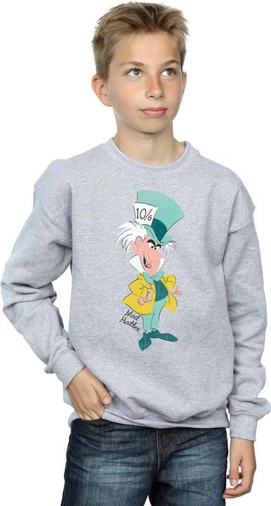 Image du produit Disney Sweat-shirt classique Mad Hatter pour garçons Alice In Wonderland (140, 146)