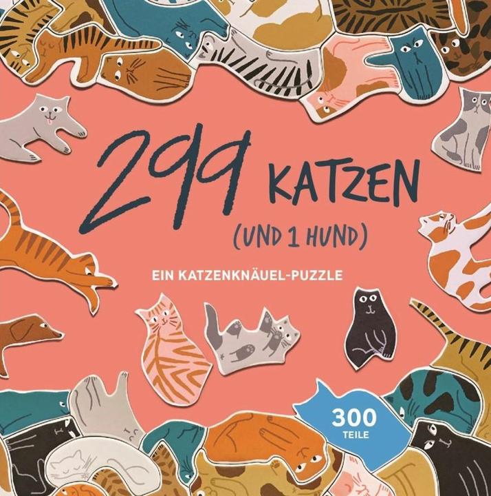 Produktbild 299 Katzen (und 1 Hund) (300 Teile)