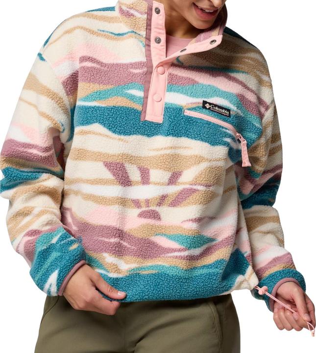 Actual product image Columbia Helvetia II Printed Cropped Half Snap (M)