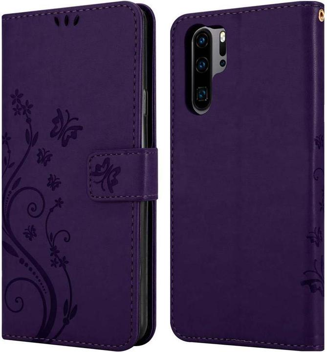 Actual product image Cadorabo Flower Book Cover (Huawei P30 Pro)