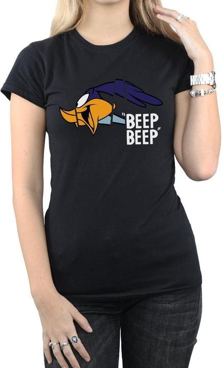 Image du produit Looney Tunes T-shirt en coton Beep Beep Road Runner Femme/Ladies (S)