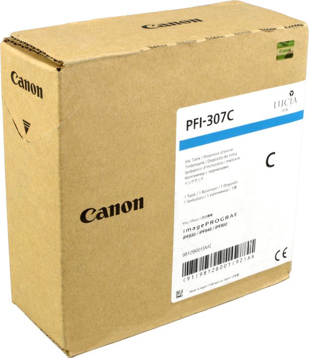 Immagine prodotto Canon Inchiostro Grande Formato ciano Orig.No. PFI-307C (C)