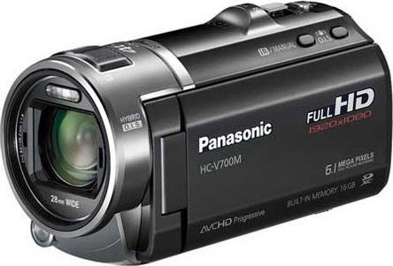 Produktbild Panasonic HC-V707, FullHD, Flash, 22x WW-Zoom, Schwarz
