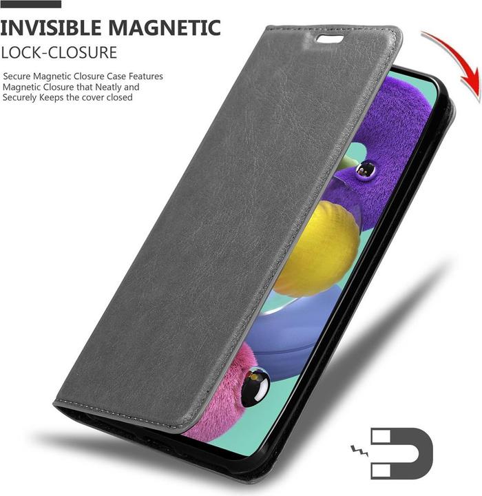 Produktbild Cadorabo Book Invis. Magnet Hülle (Samsung Galaxy M40s)
