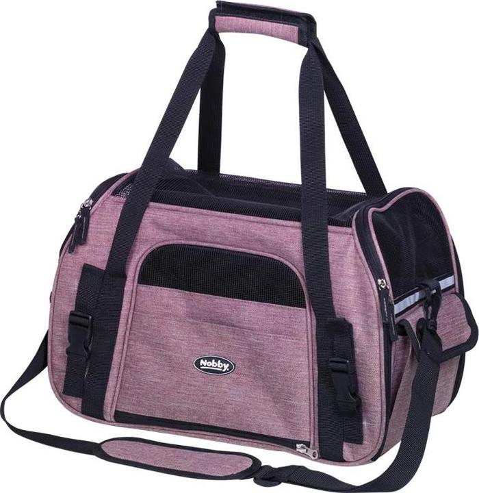 Actual product image Nobby Bag Lujan (M, Old pink) (Dog, Cat, Breathable)