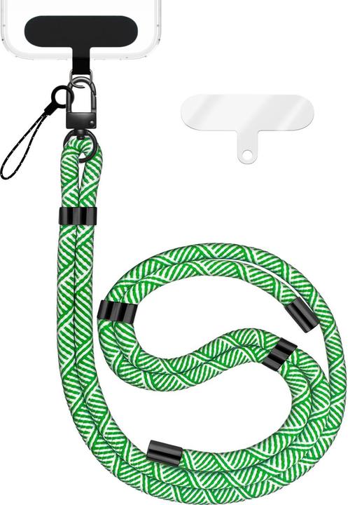 Produktbild Nalia HoldMe Lanyard Handykette - Universal Trageband für Smartphones - Verstellbar, Soft & Elastisch