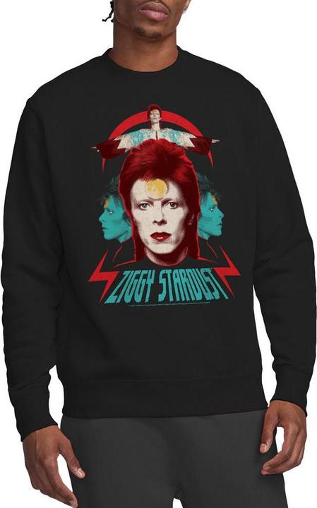 David Bowie Ziggy Heads Sweatshirt