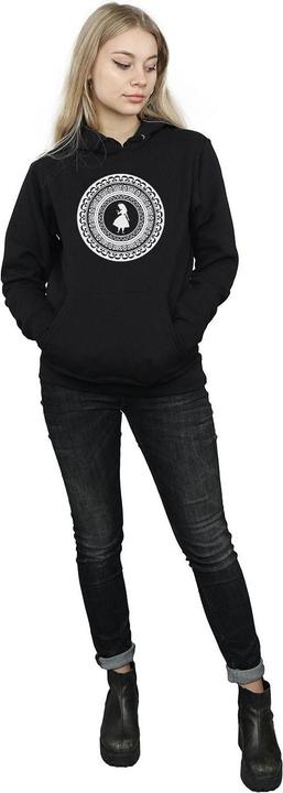Actual product image Disney Womens/Ladies Alice In Wonderland Circle Hoodie (XXL)